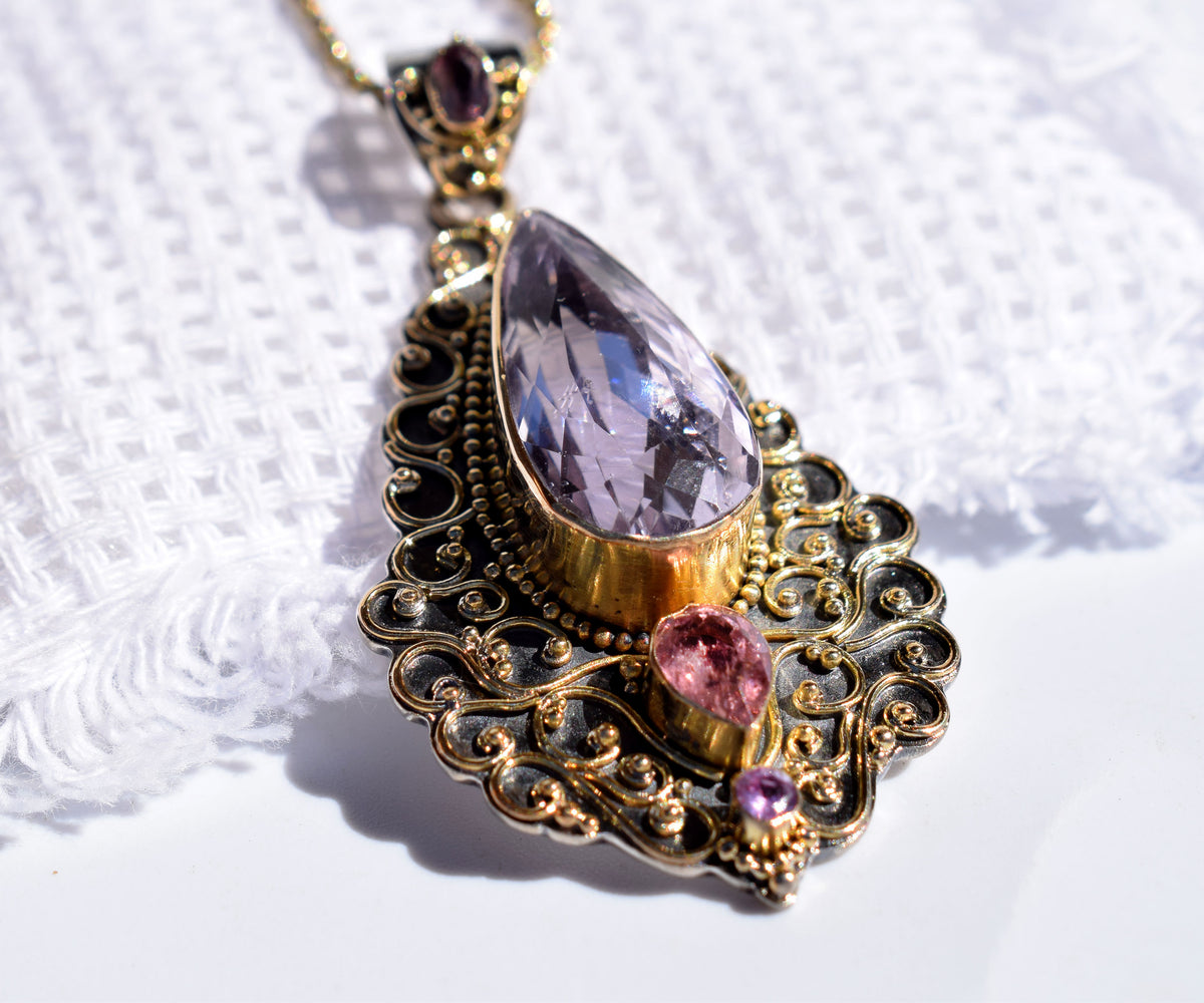 Colgante Miracle Kunzita