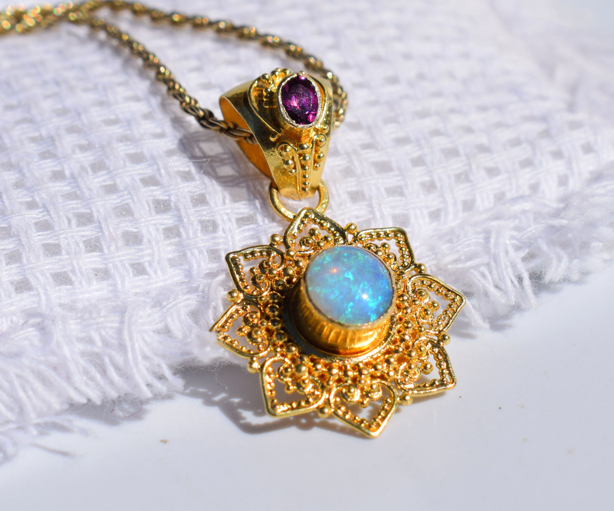 Colgante Mandala Opalo