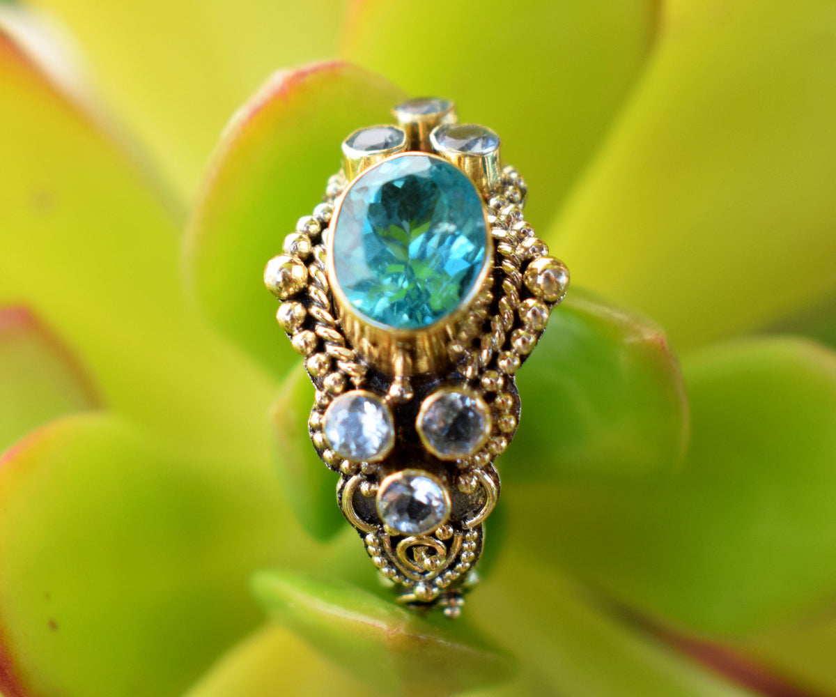 Anillo Azahara Apatita