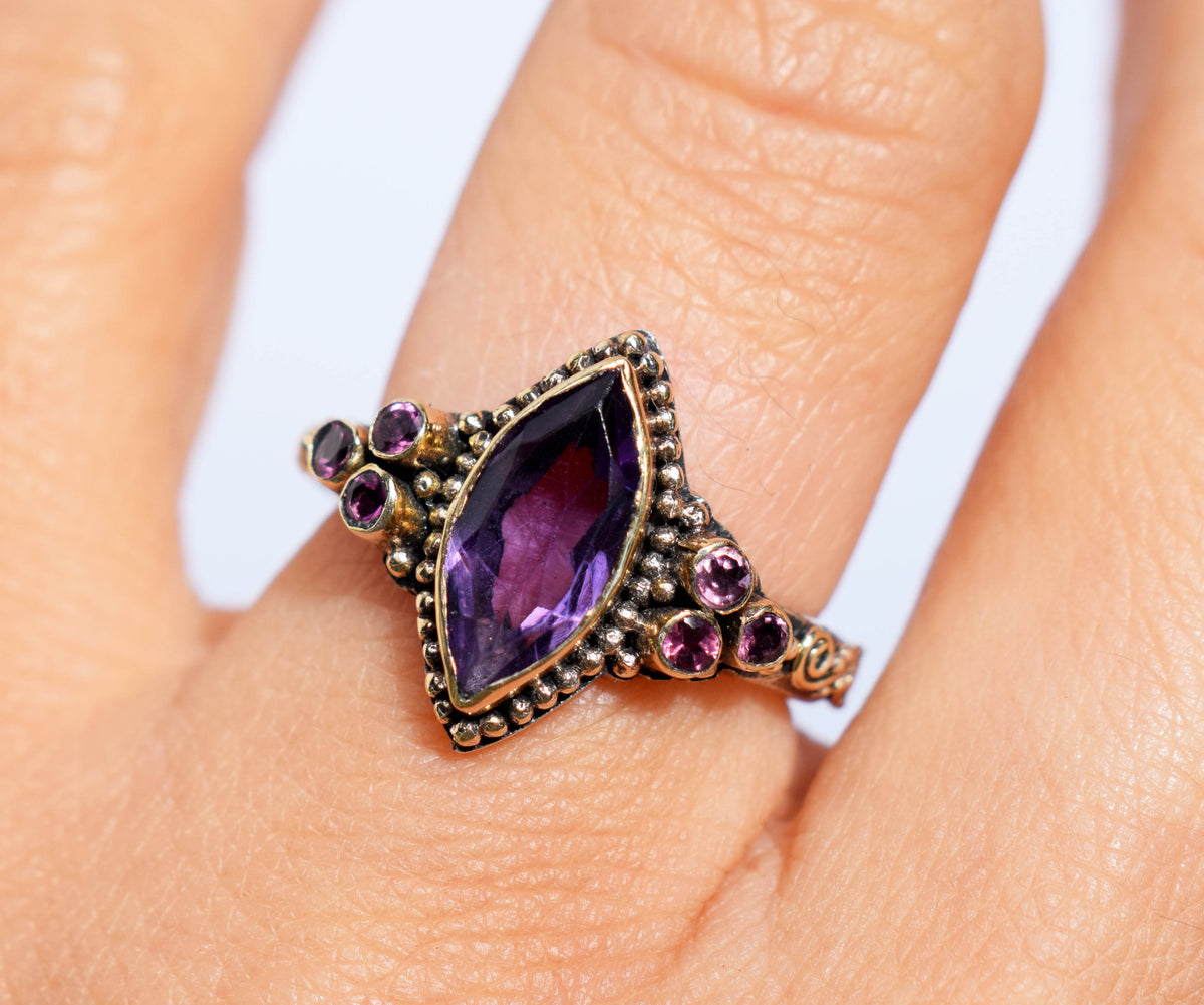 Anillo Venecia Amatista