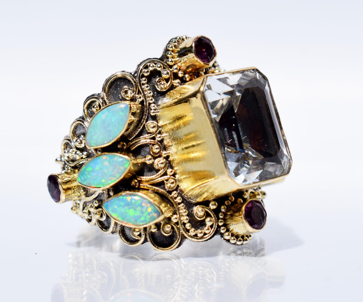 Anillo Forest Topacio