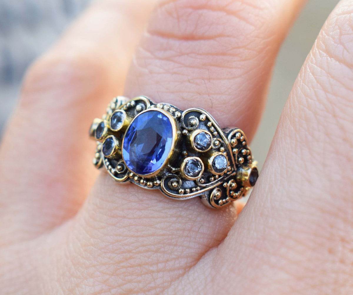 Anillo Kaya Tanzanita