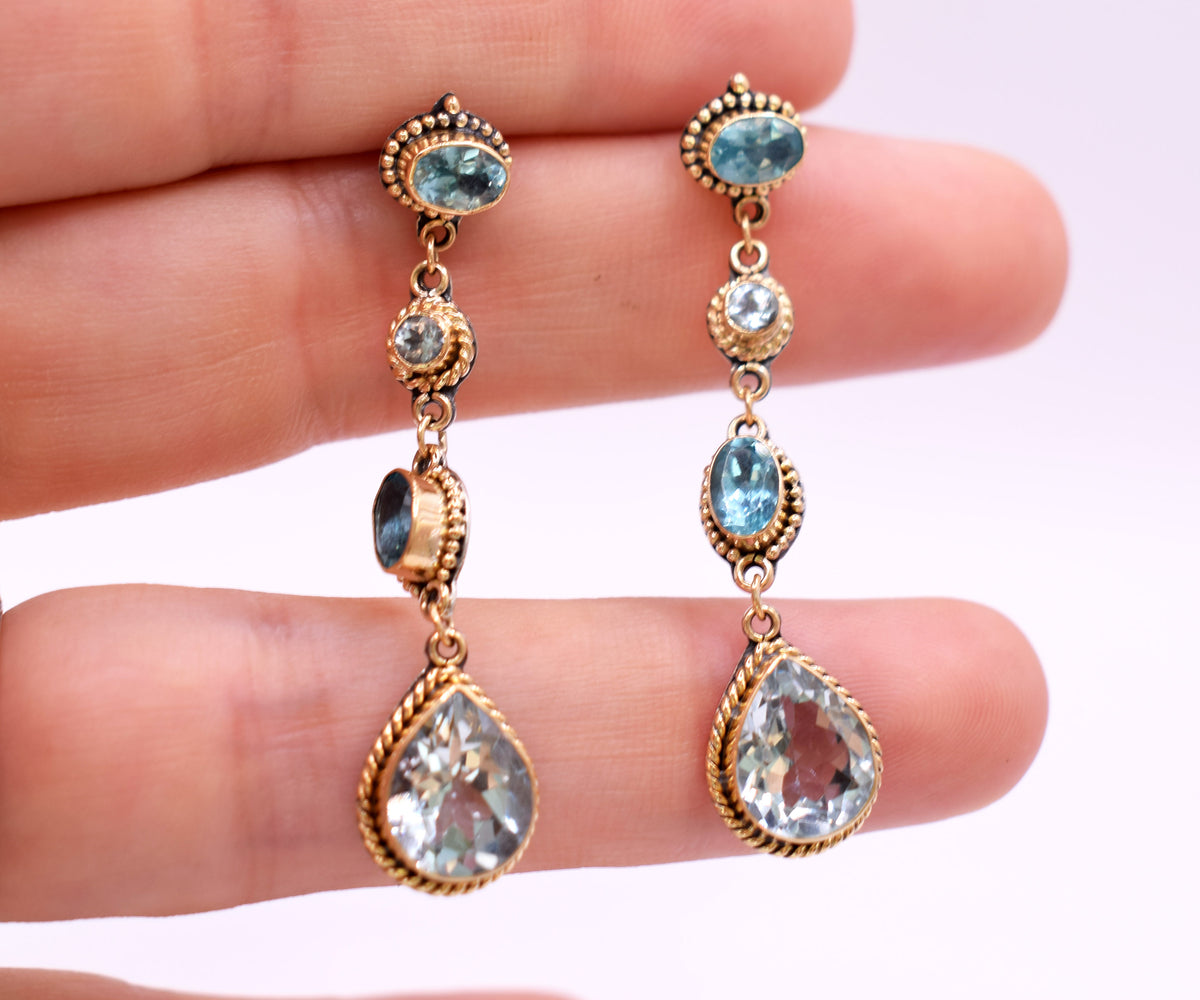 Aros Petra Aguamarina