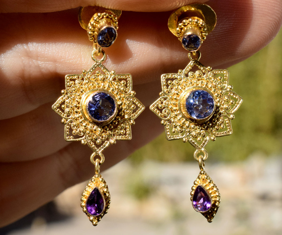 Aros Gold Mandala Tanzanitas