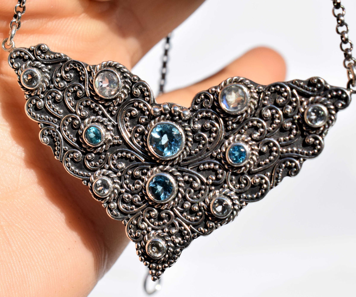 Collar Buterfly Topacio