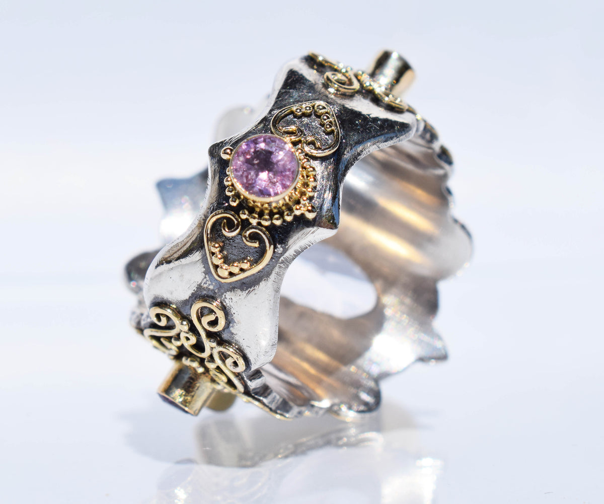 Anillo Ocean Kunzita