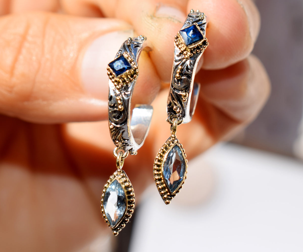 Argollas Milano Zafiro