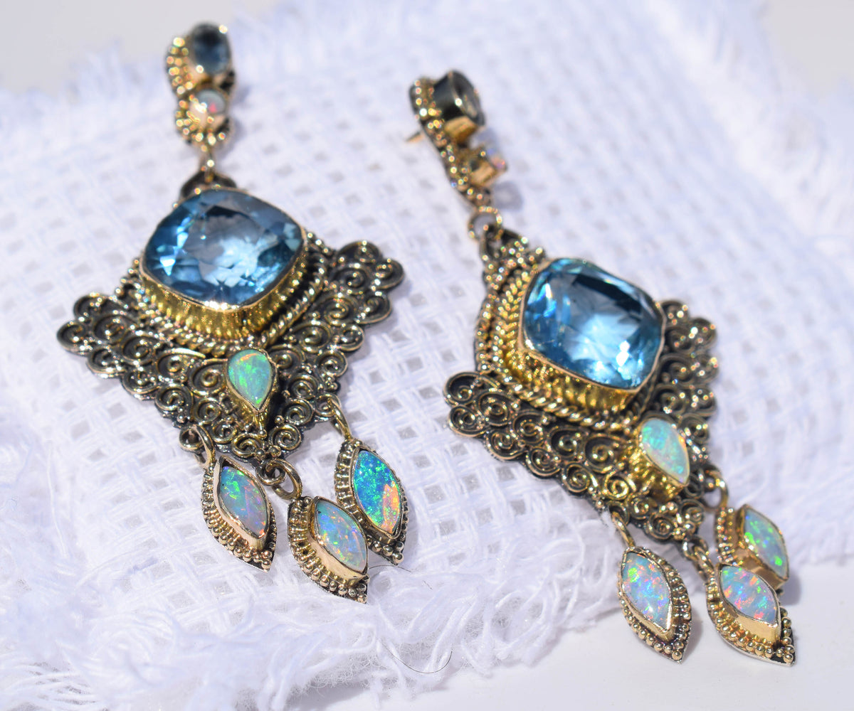 Aros El Cairo Topacio Opalo