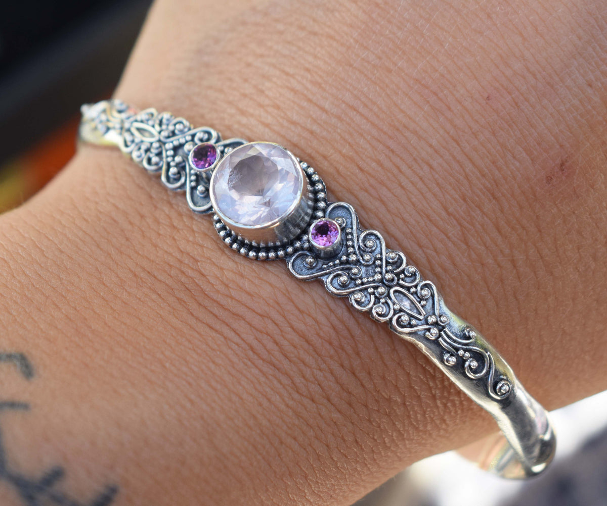 Pulsera magic Cuarzo rosado