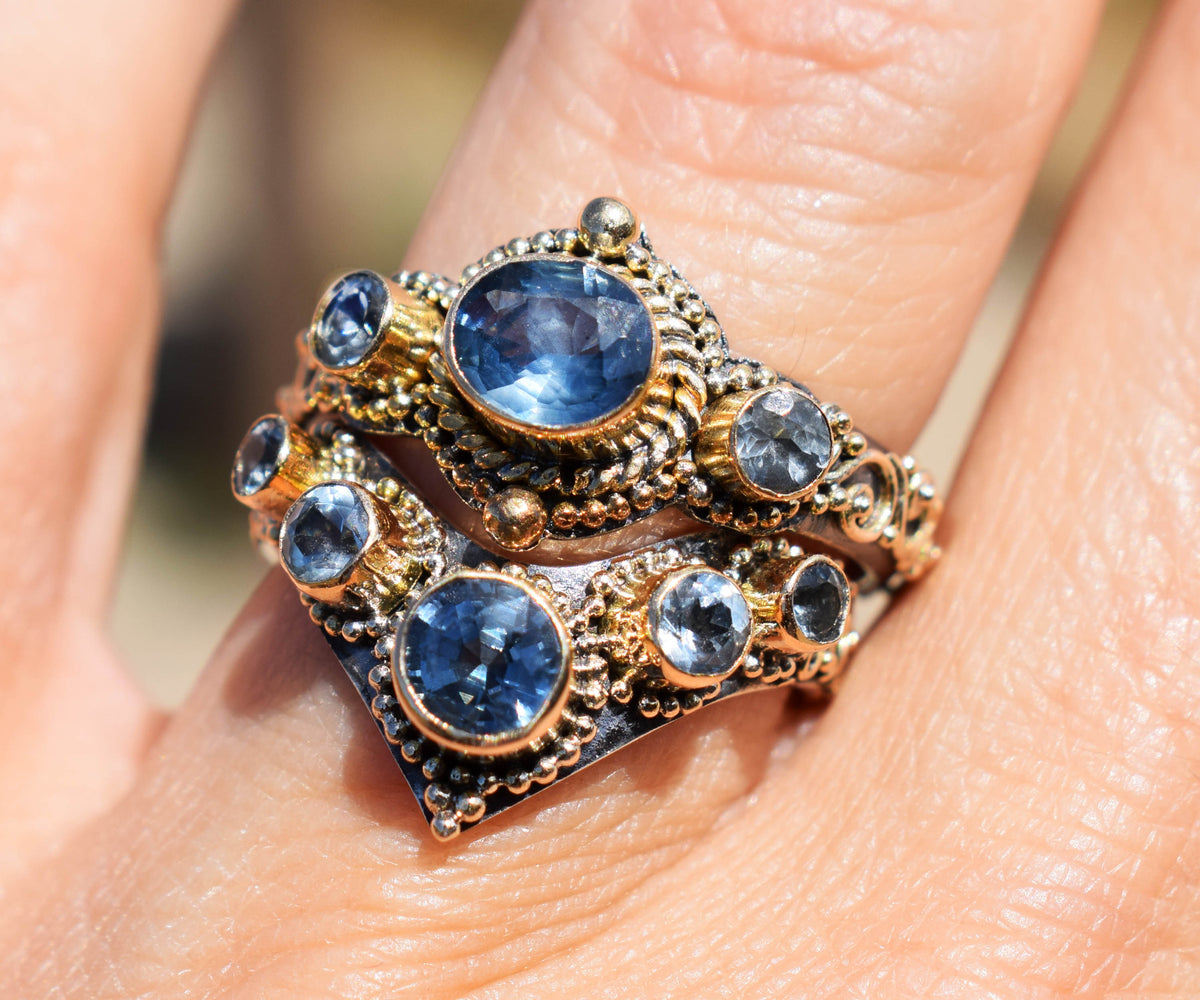 Anillo Florencia Zafiro