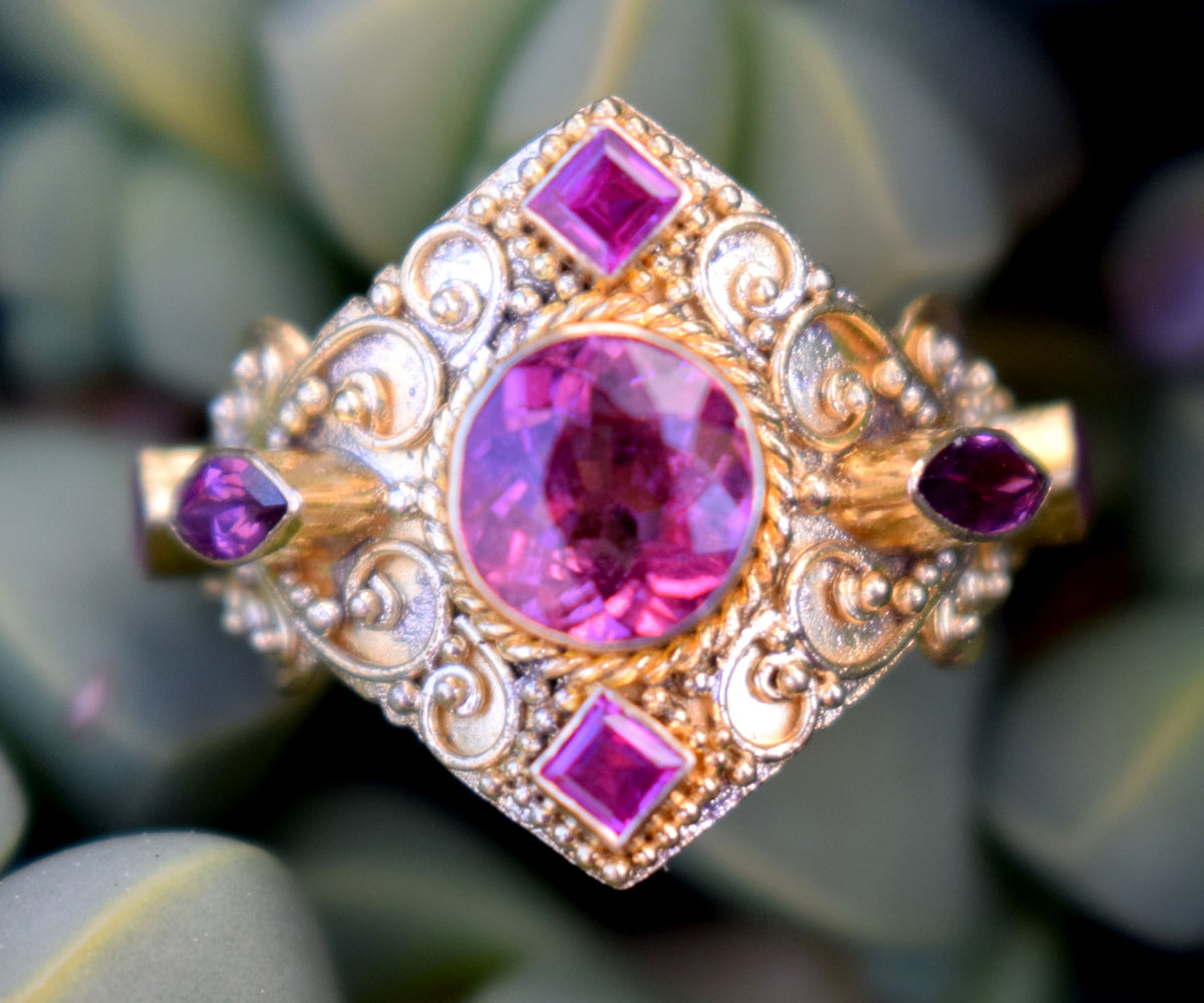 Anillo Sacred Turmalina