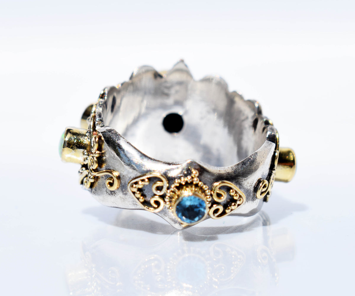 Anillo Ocean Ópalos