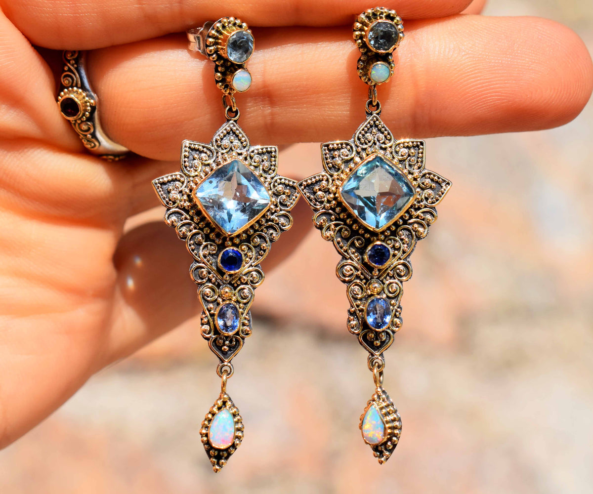 Aros Kaya Cushion Topacios