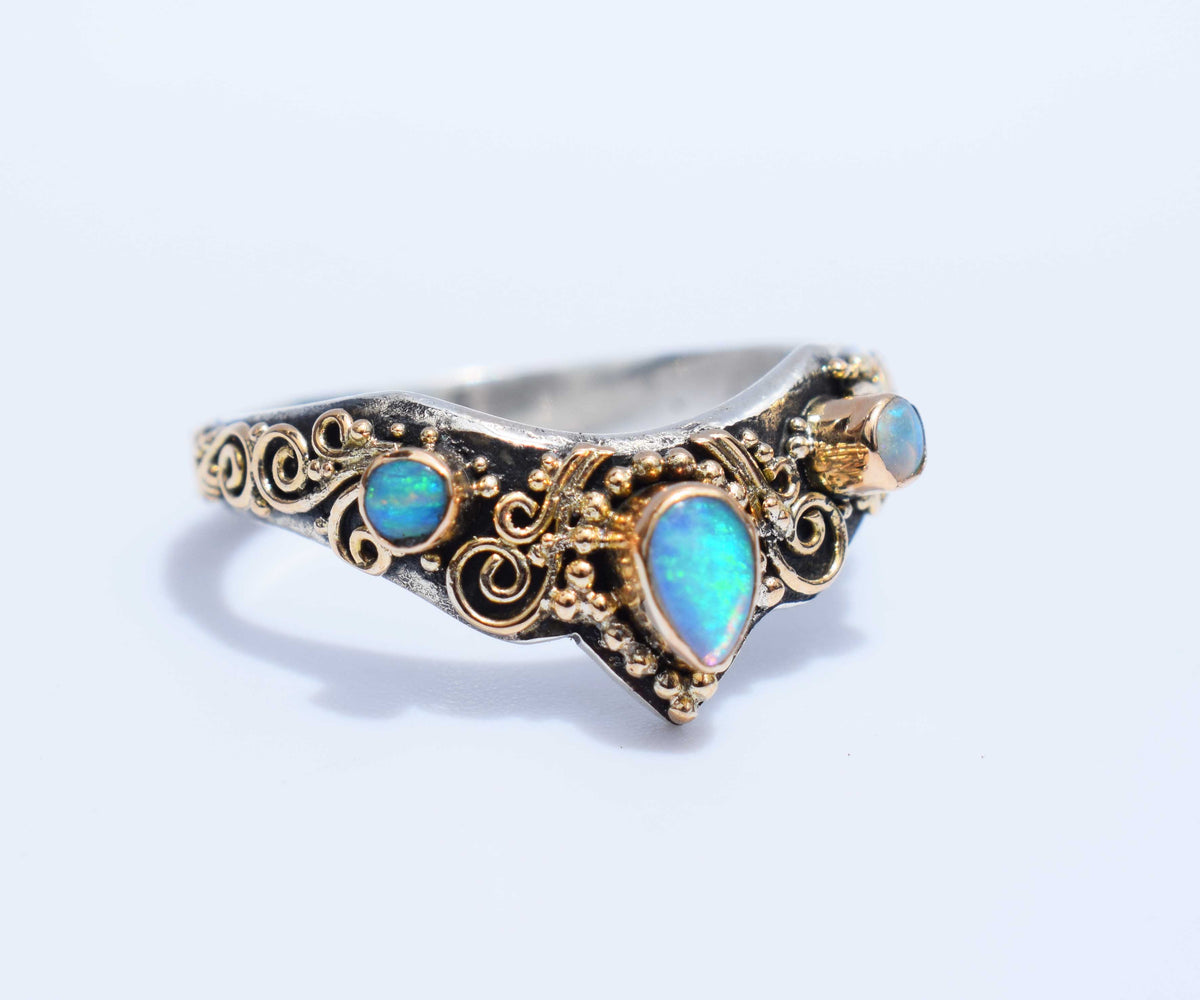 Anillo Fusión Ópalos