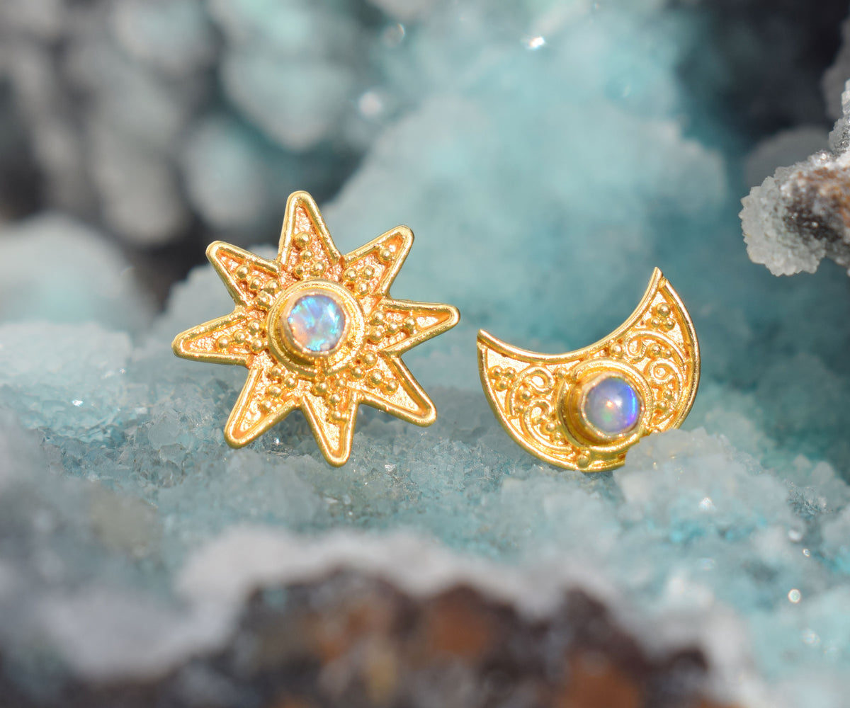 Aros Moon Star Gold Opalo