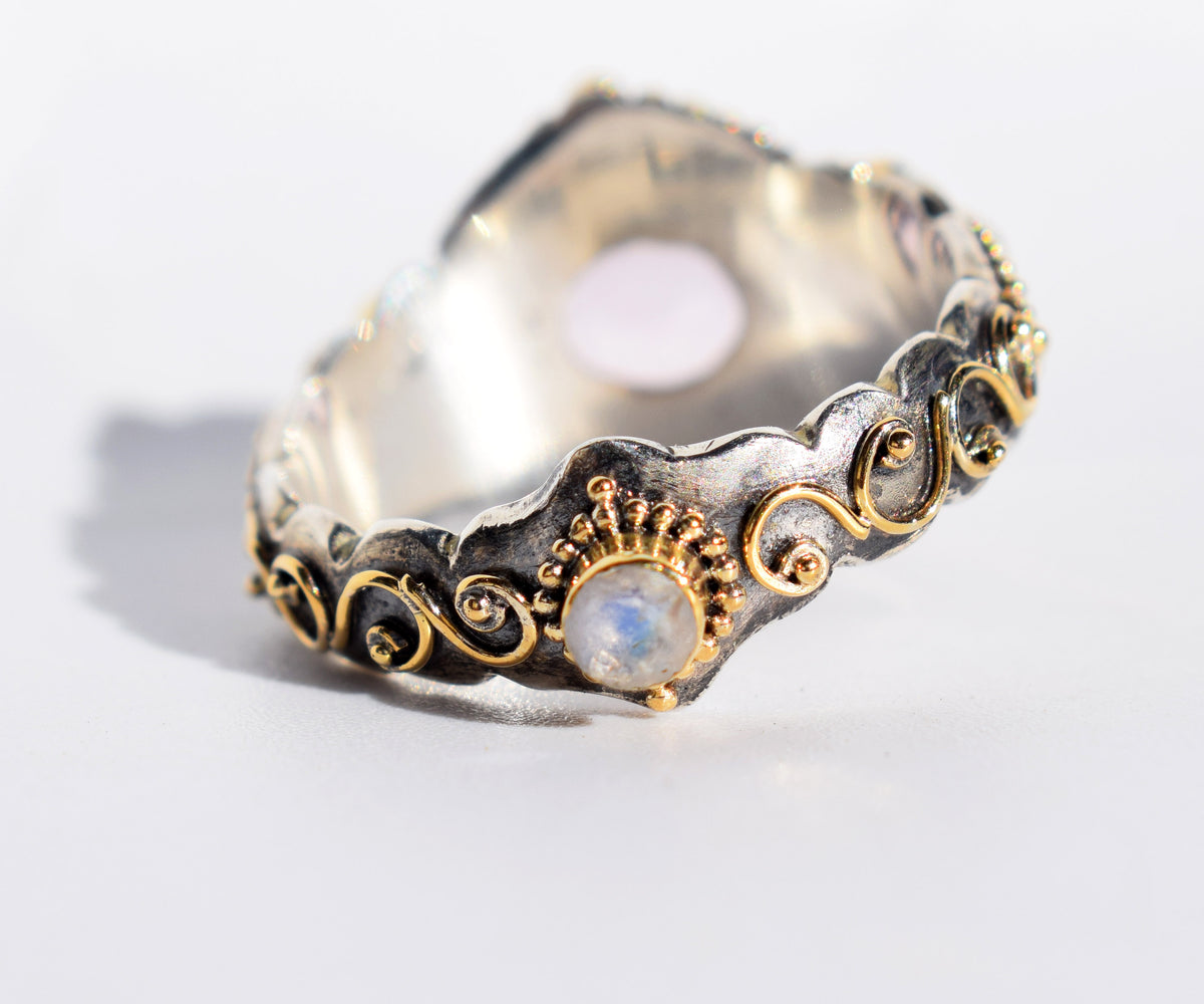 Anillo Azahara Morganita