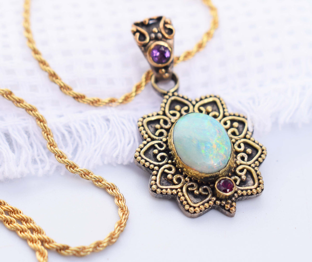 Colgante Cosmic Ópalo