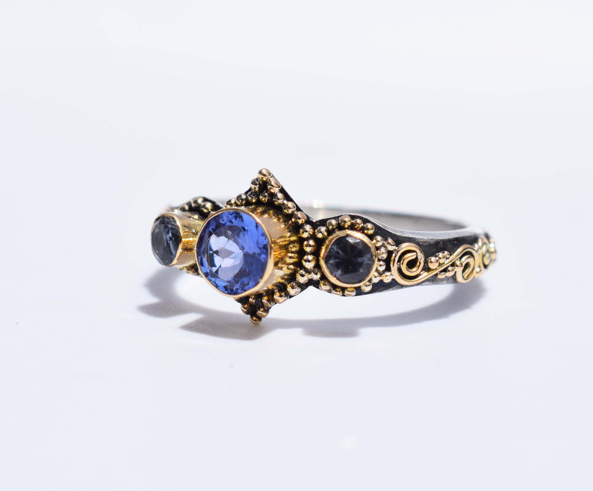 Anillo Roma Tanzanita