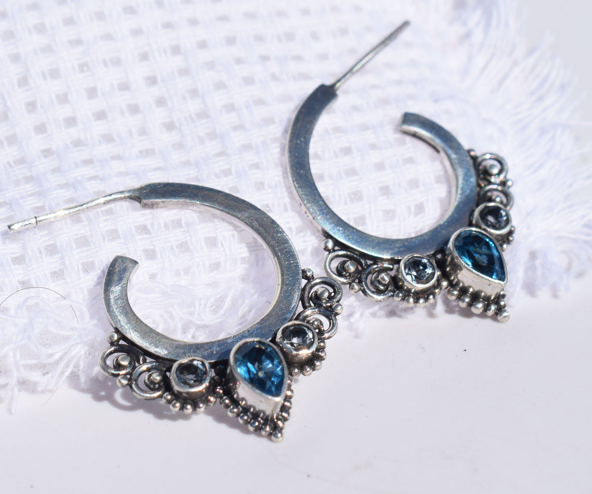 Argollas Basic Topacio