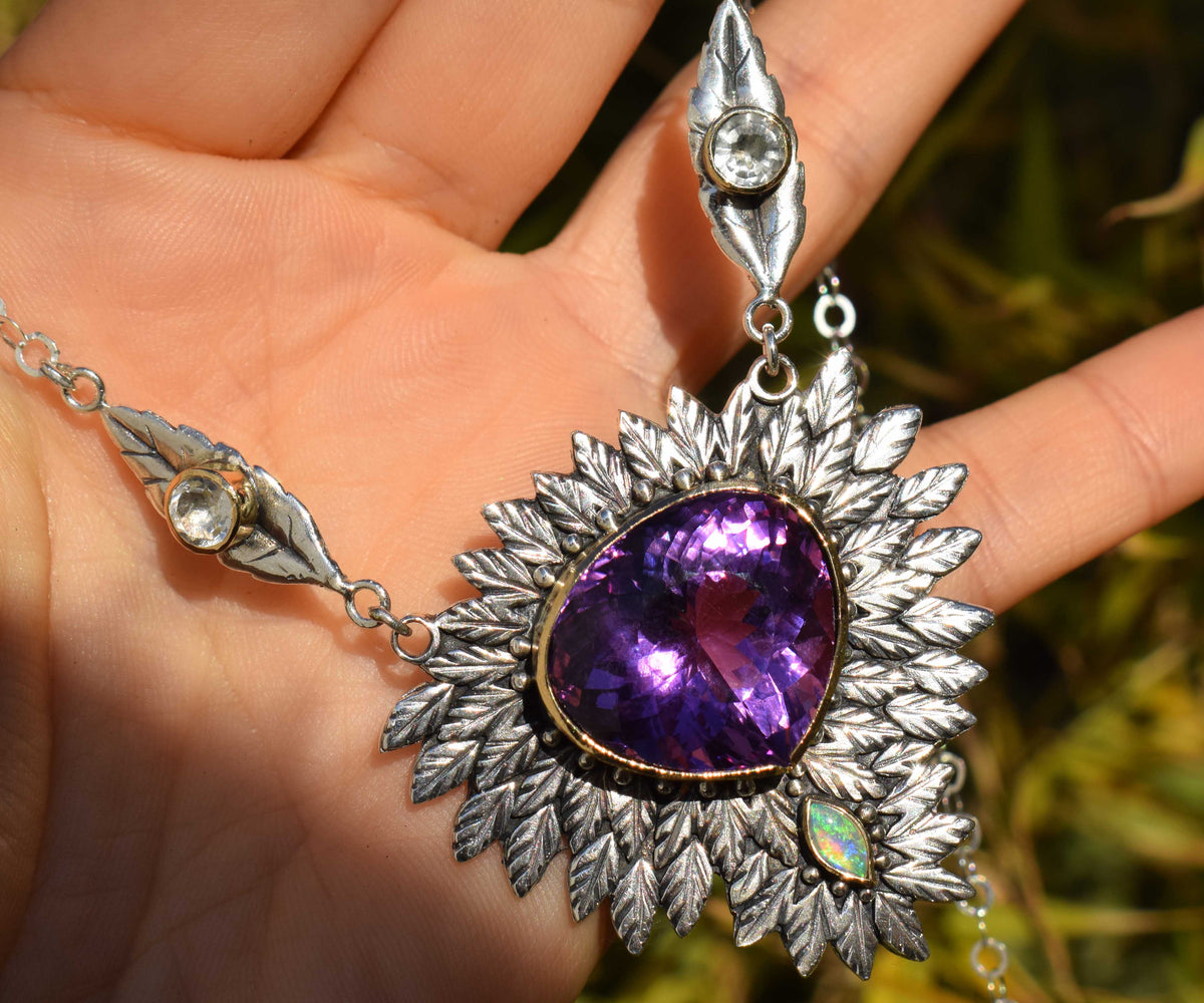 Collar Pocahontas Queen Amatista