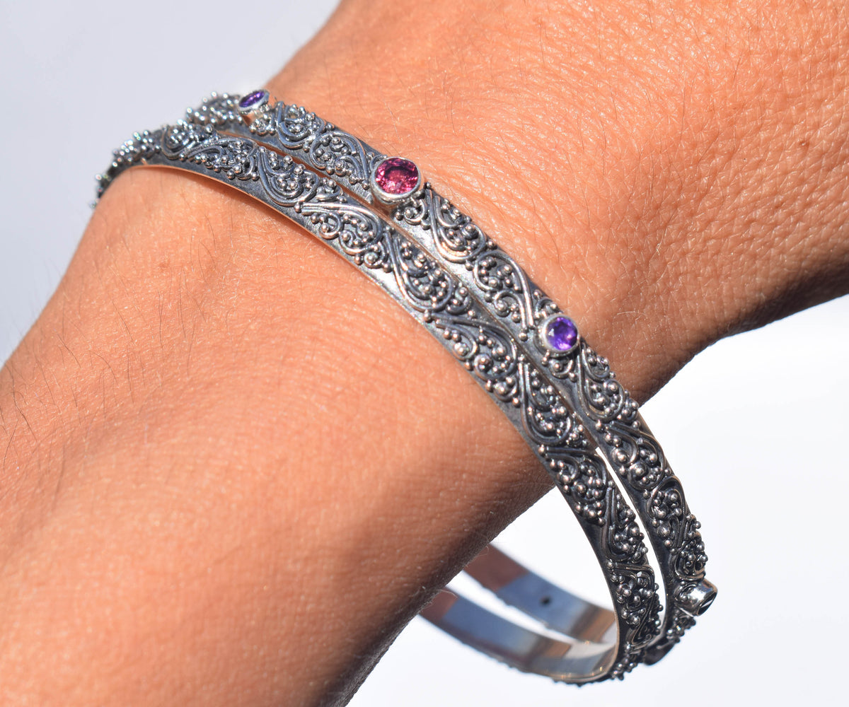 Pulsera Basic Kangan Rodolita