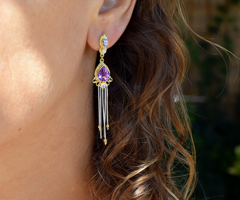 Aros Magic Rain Amatista