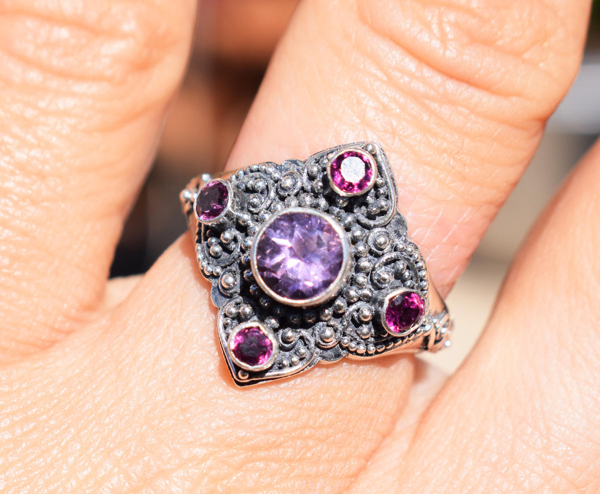 Anillo Angel Amatista