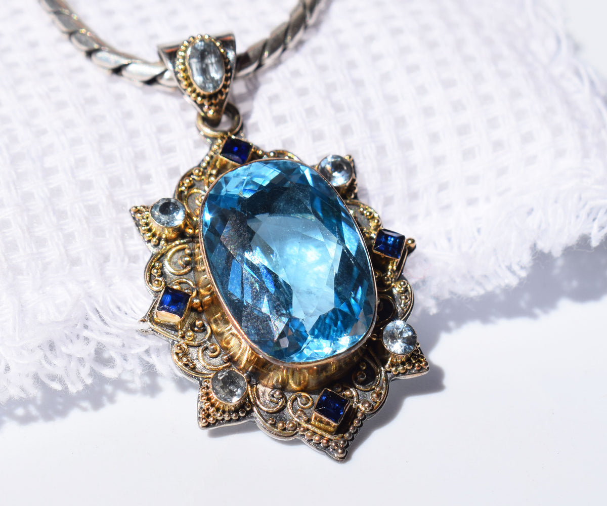 Colgante Isis Topacio