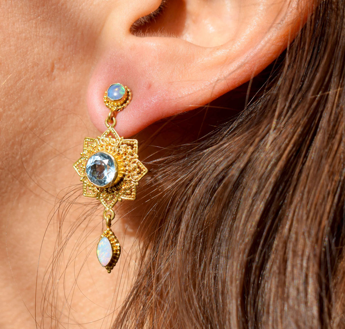 Aros Gold Mandala Topacios