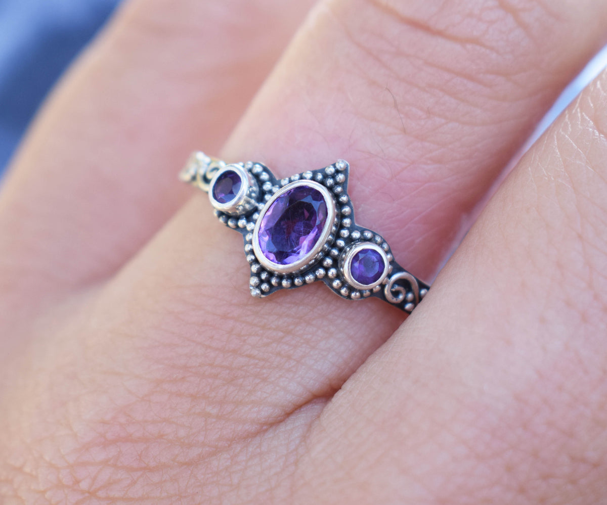 Anillo Roma Amatista