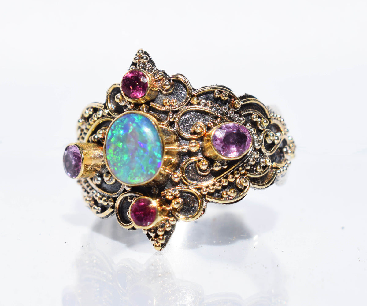 Anillo Kerala Ópalo