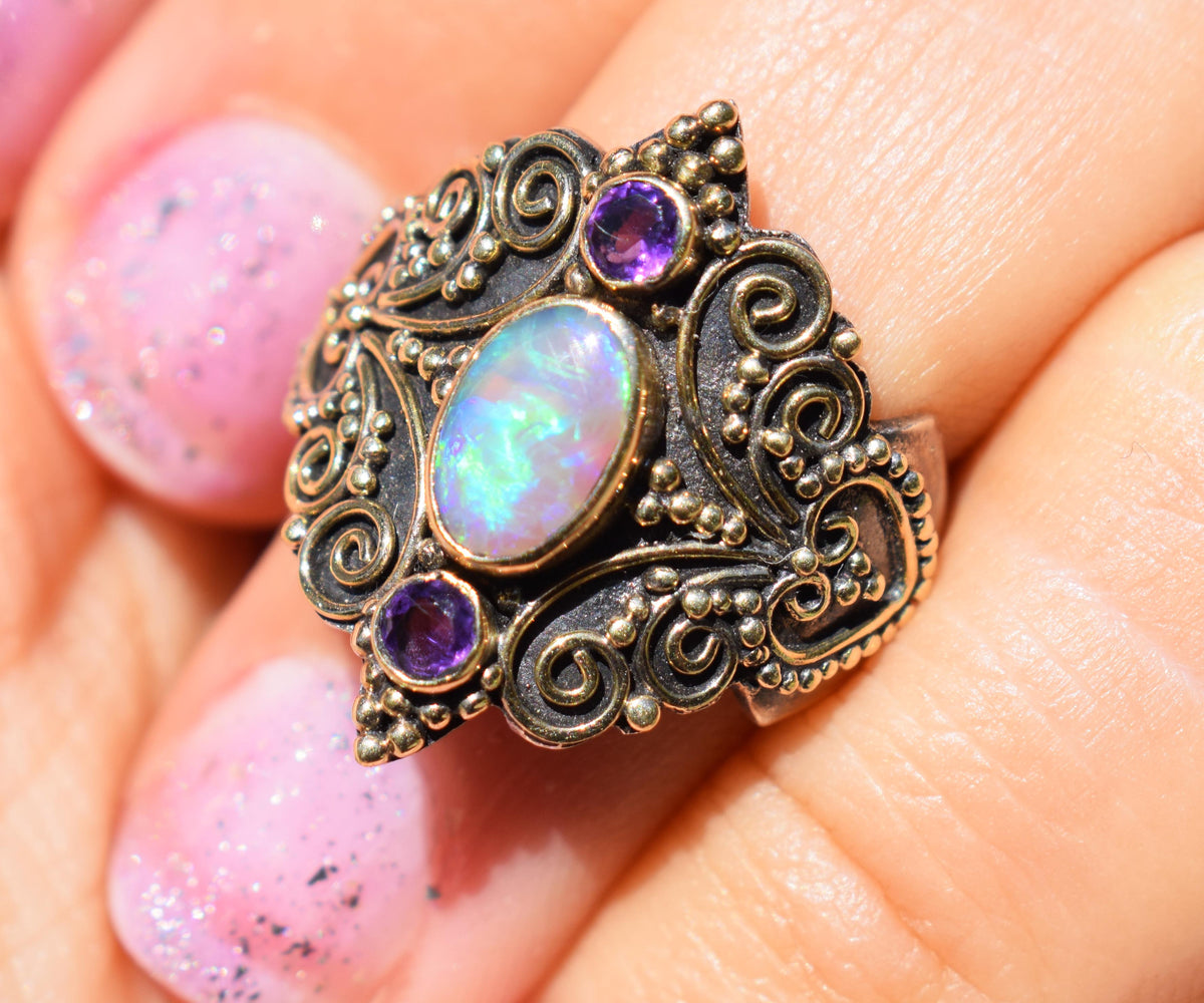 Anillo Buterfly Ópalo