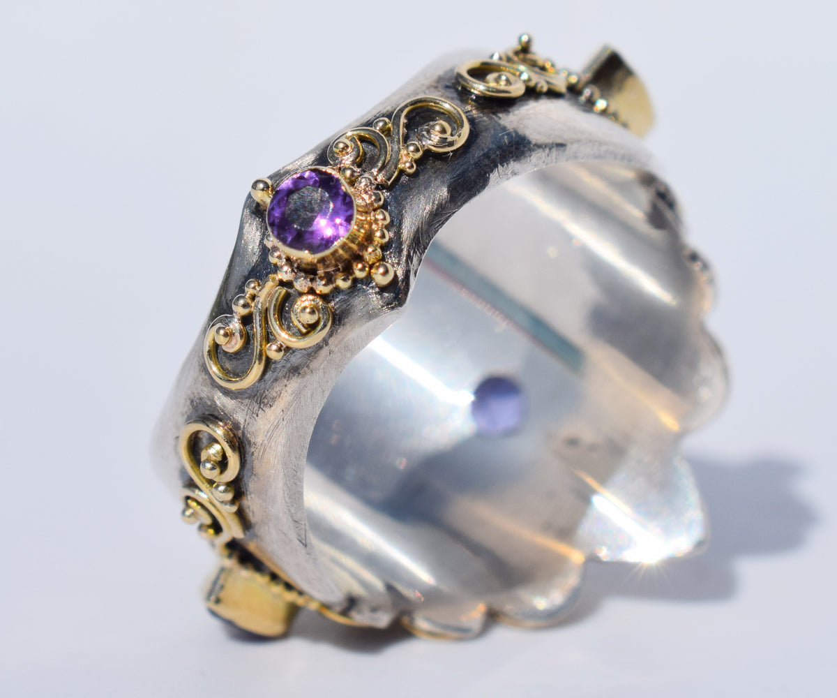 Anillo Habibi Tanzanita