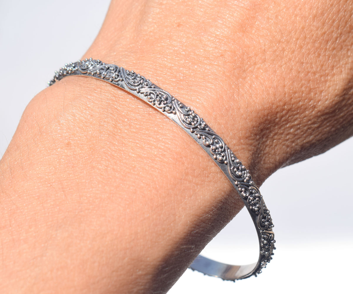 Pulsera Basic Kangan Silver