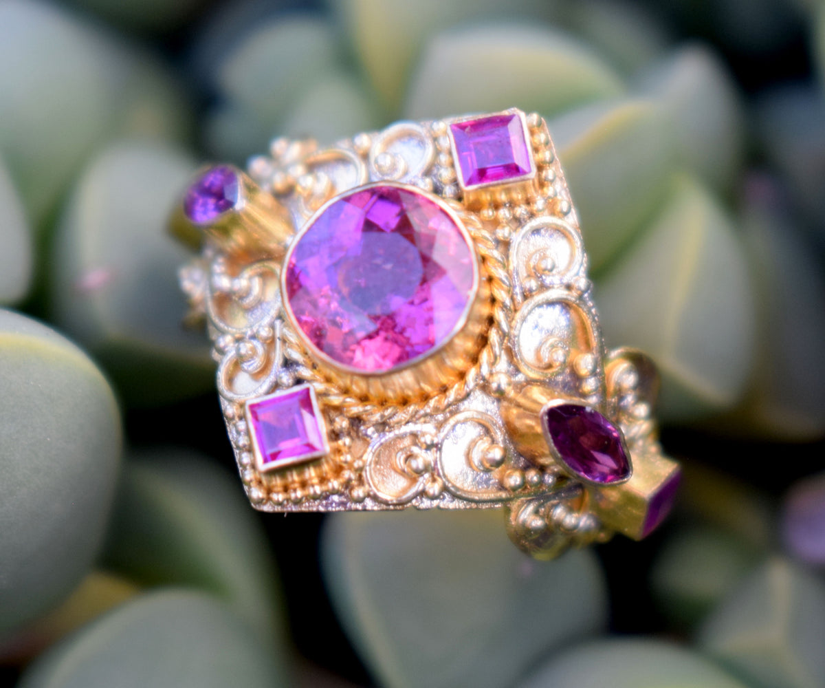 Anillo Sacred Turmalina