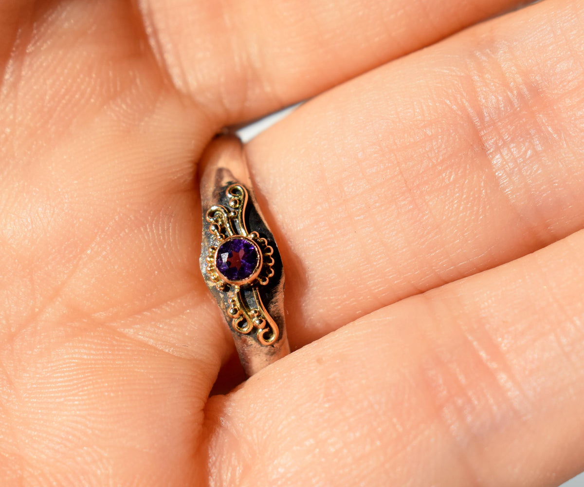 Anillo Totem Tanzanita