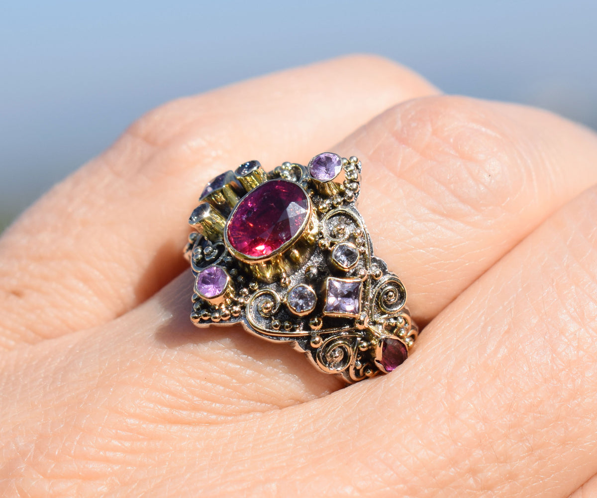 Anillo Arabic Dream Turmalina