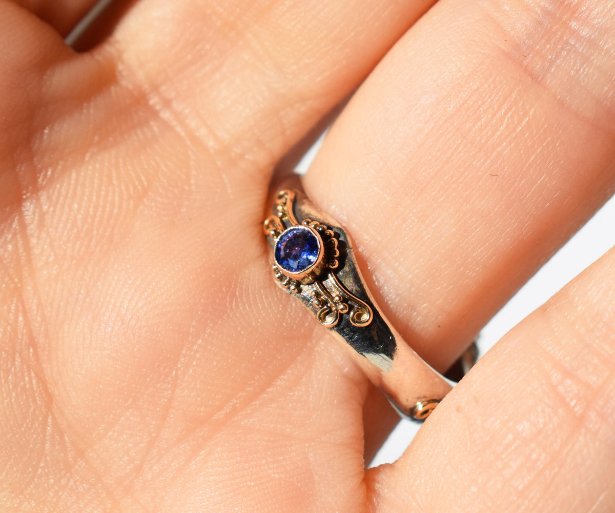 Anillo Totem Aguamarina