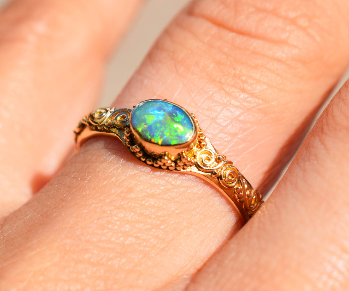 Anillo Dreams Gold  Opalo