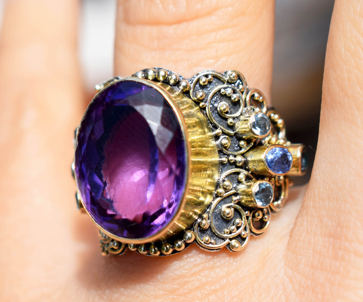 Anillo Sultan Amatista