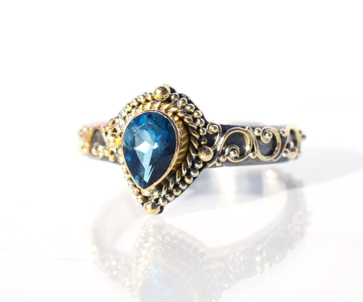 Anillo Fall in love Topacio