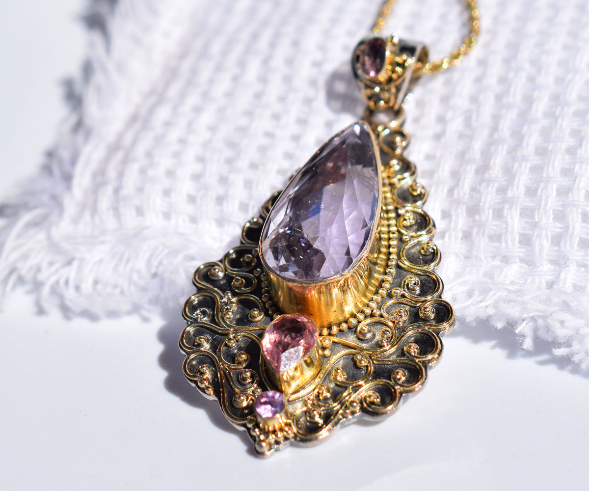 Colgante Miracle Kunzita