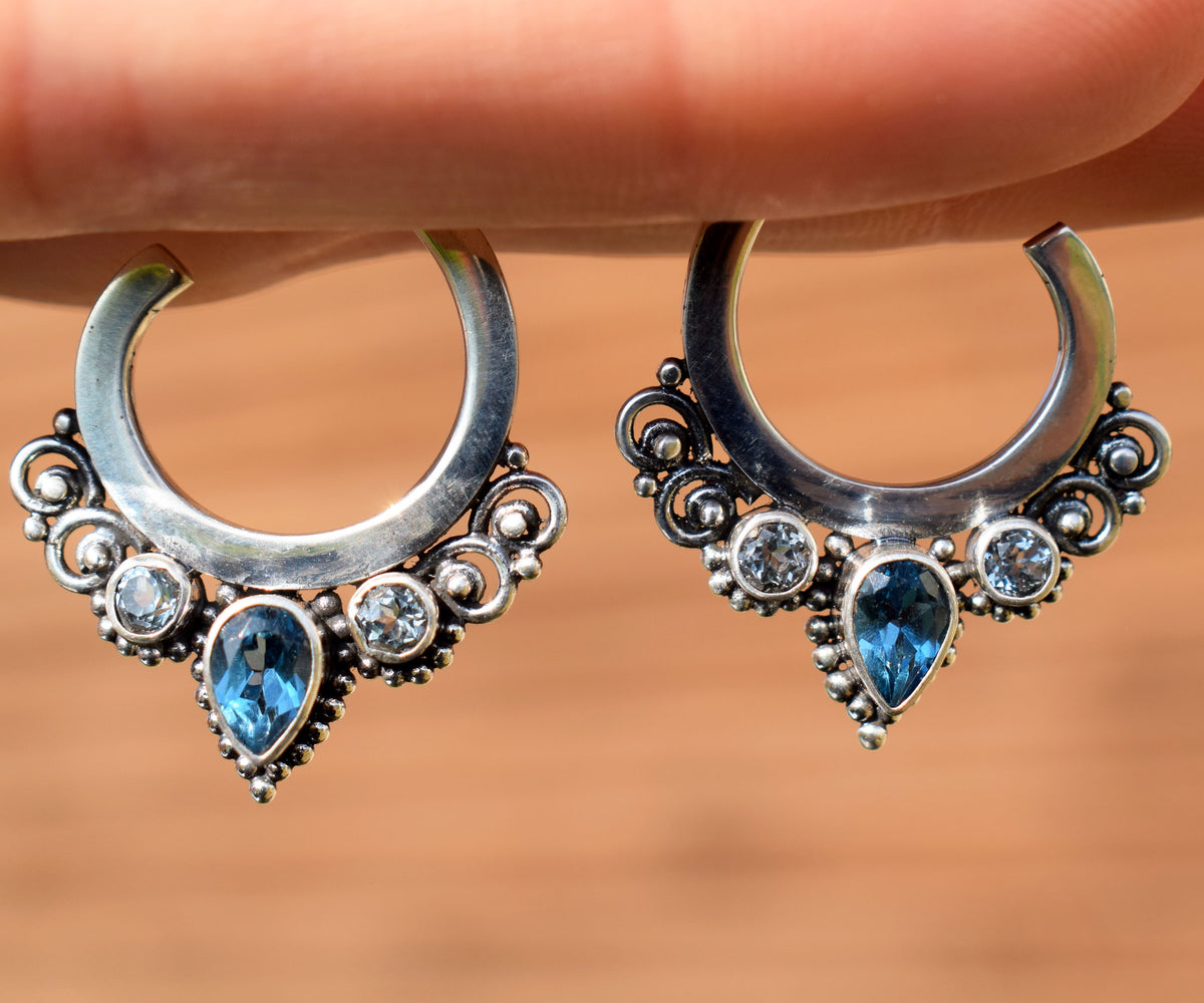 Argollas Basic Topacio