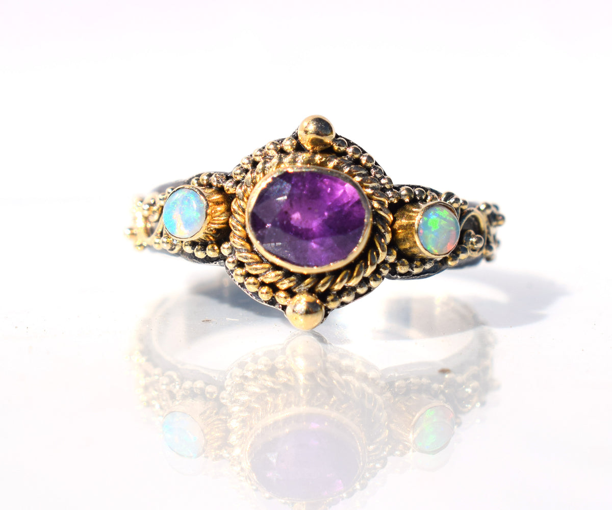 Anillo Florencia Zafiro Purple