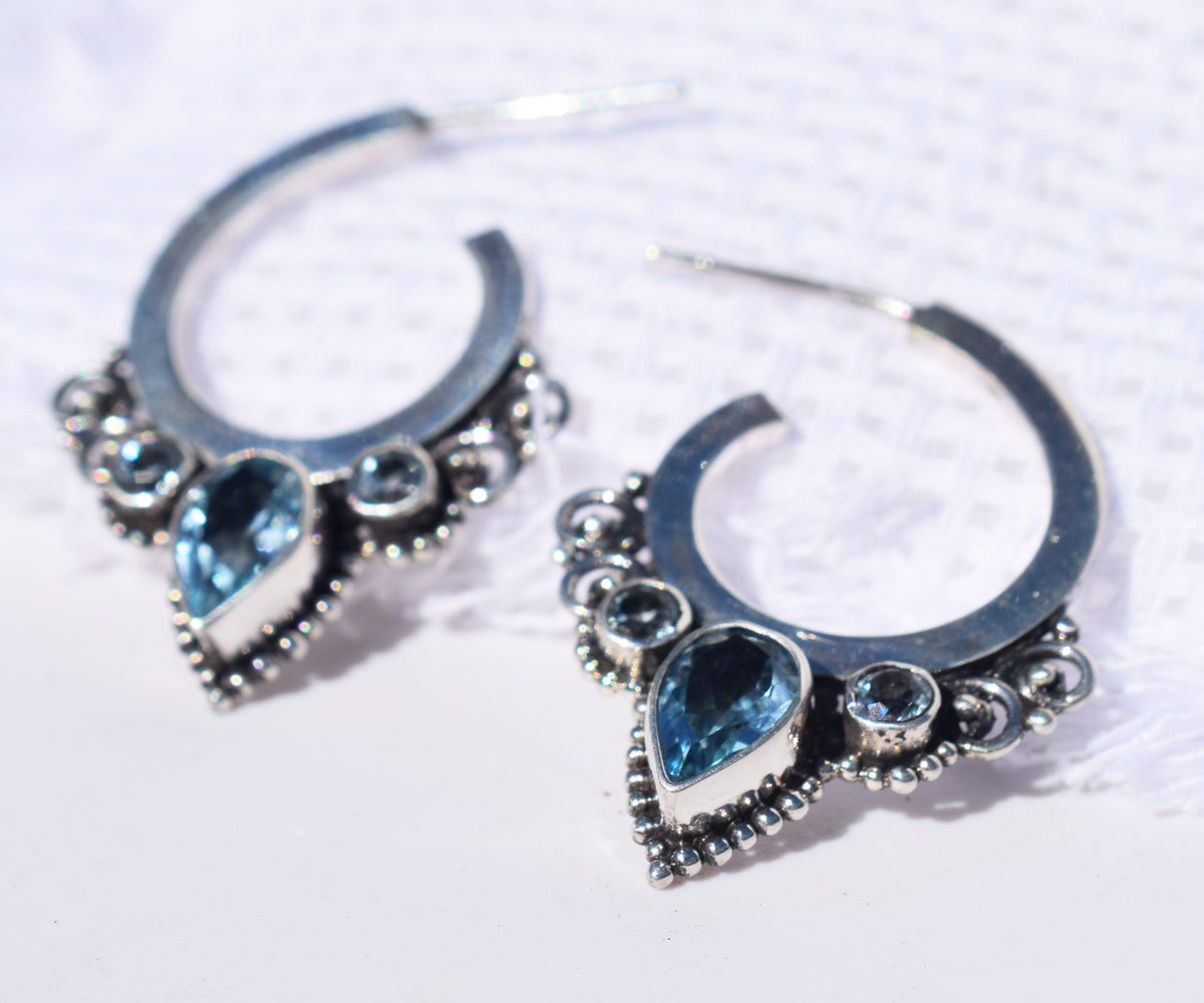 Argollas Basic Topacio