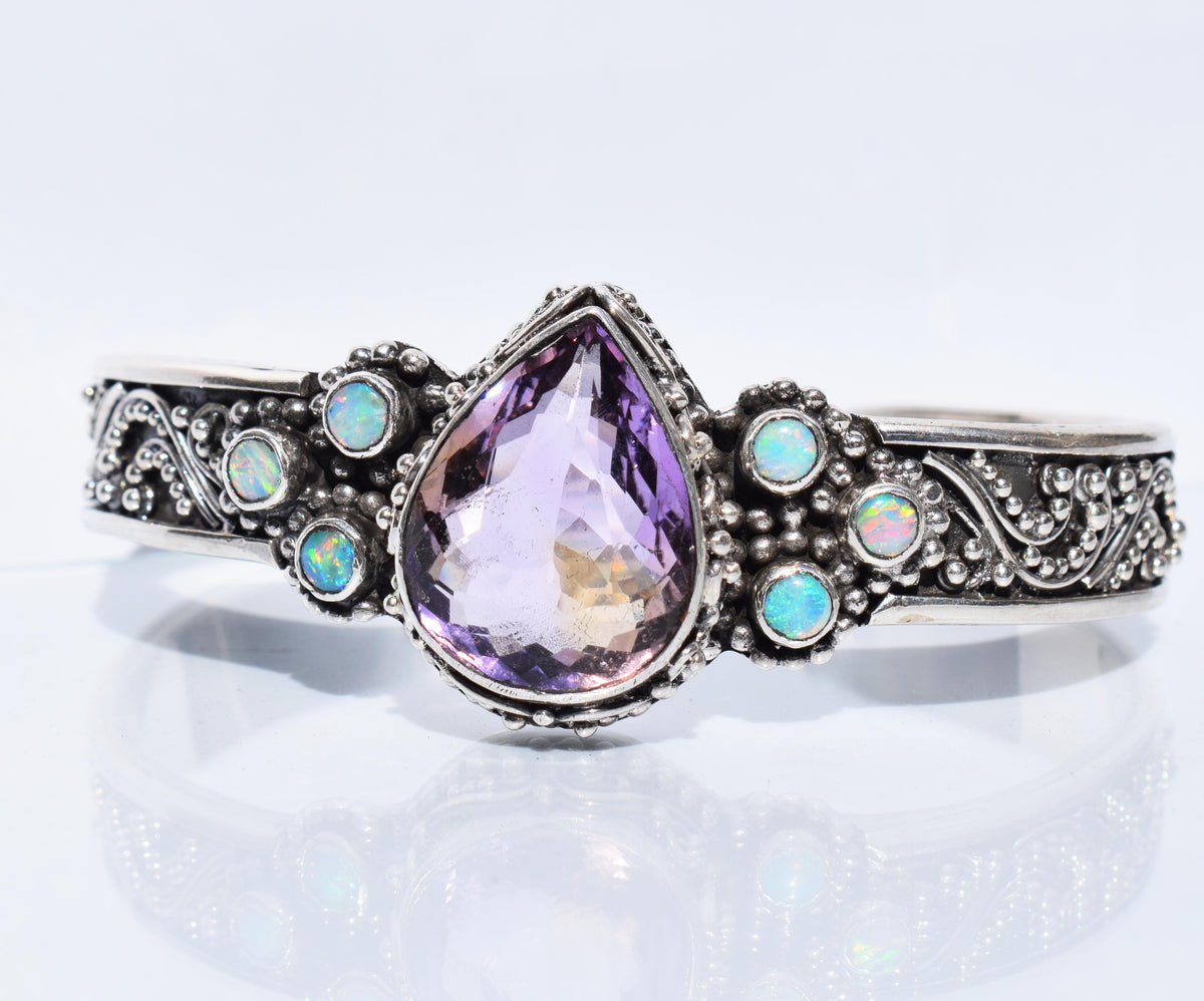 Brazalete Spirit Amatista y Ópalos