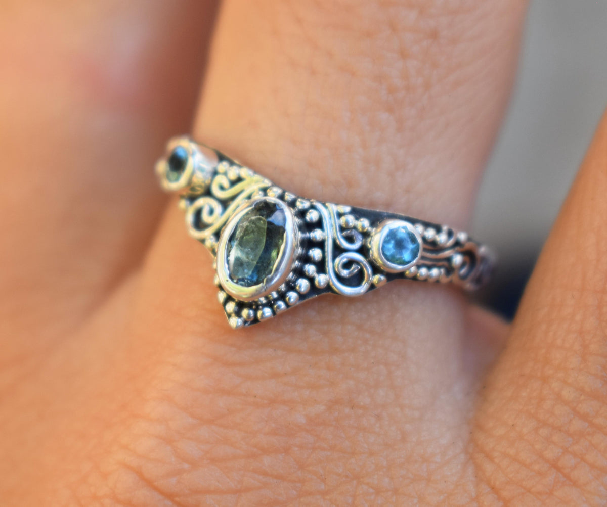 Anillo Fusión Topacio