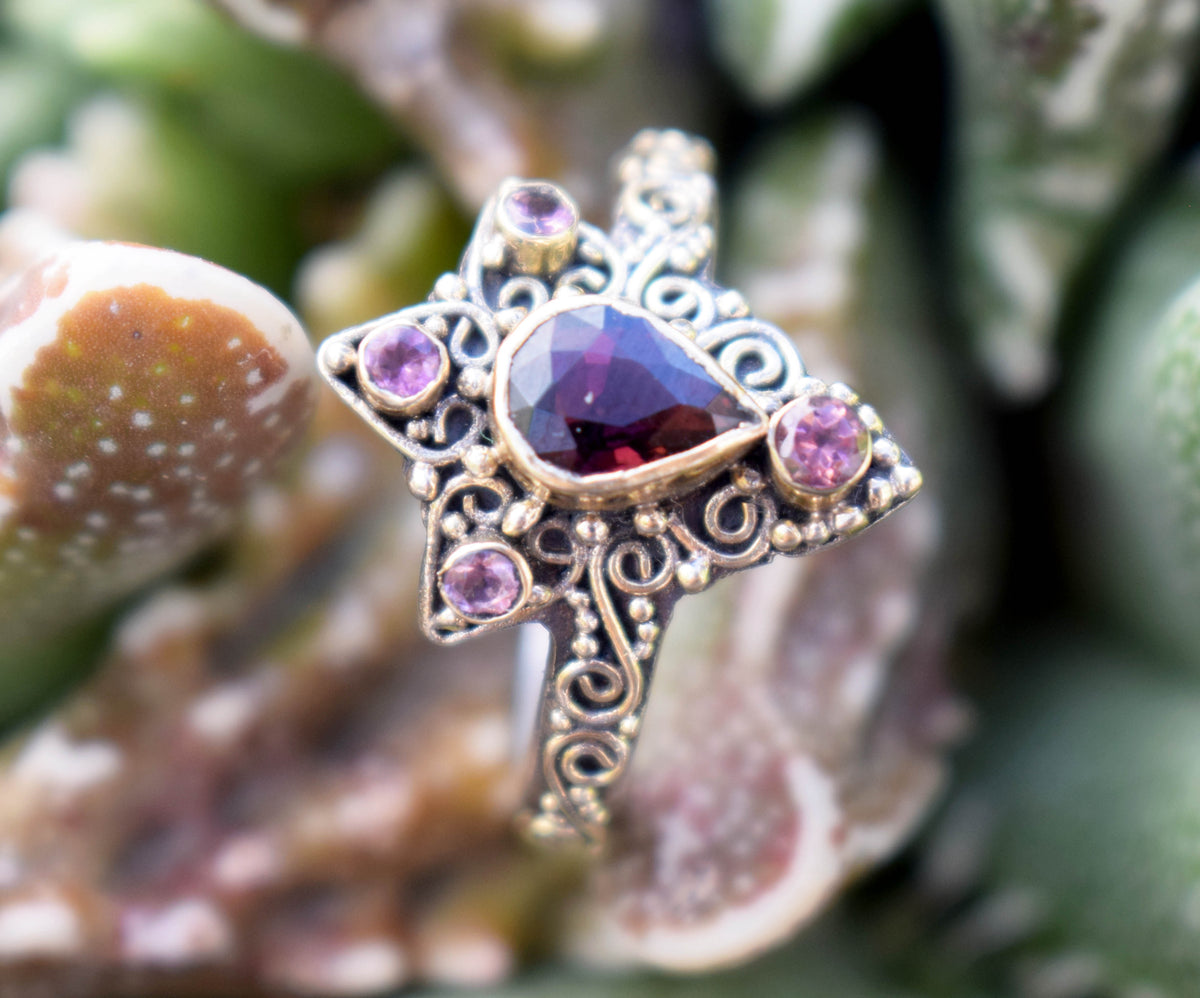 Anillo Cosmic Star Turmalina