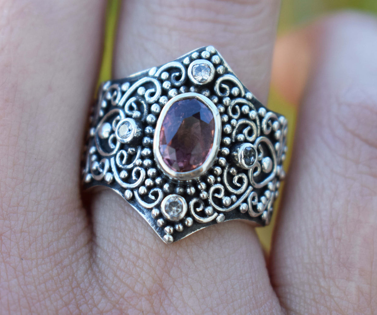 Anillo Peace Turmalina