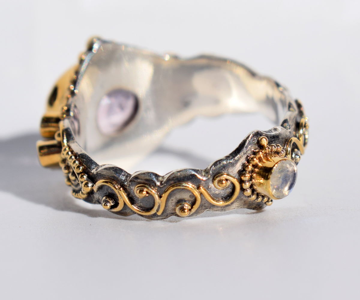 Anillo Azahara Morganita